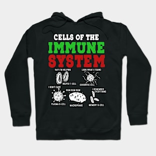 Cells Of The Immune System Biology Science Hoodie